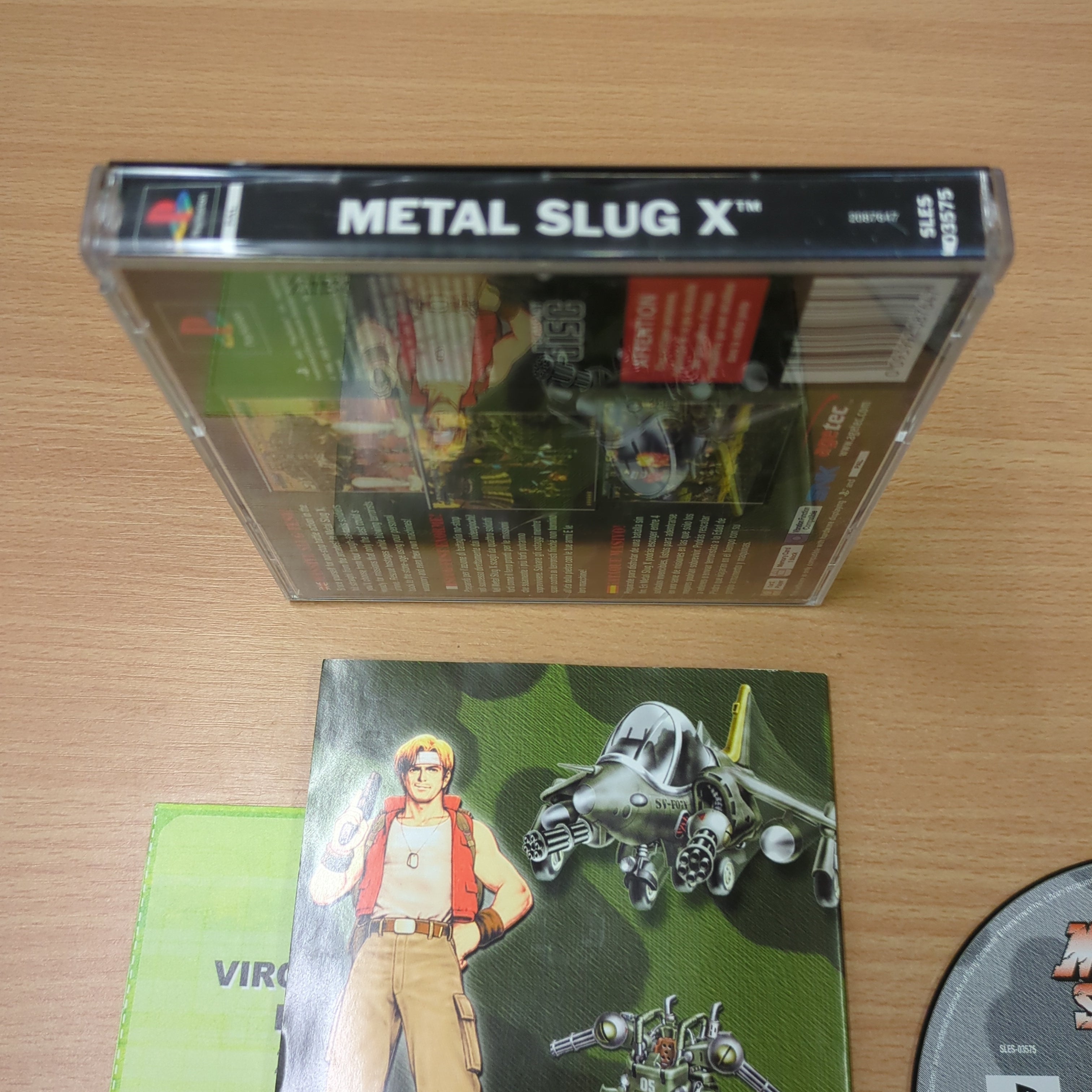 Metal Slug X Sony PS1 game Metal Slug X Sony PS1 game